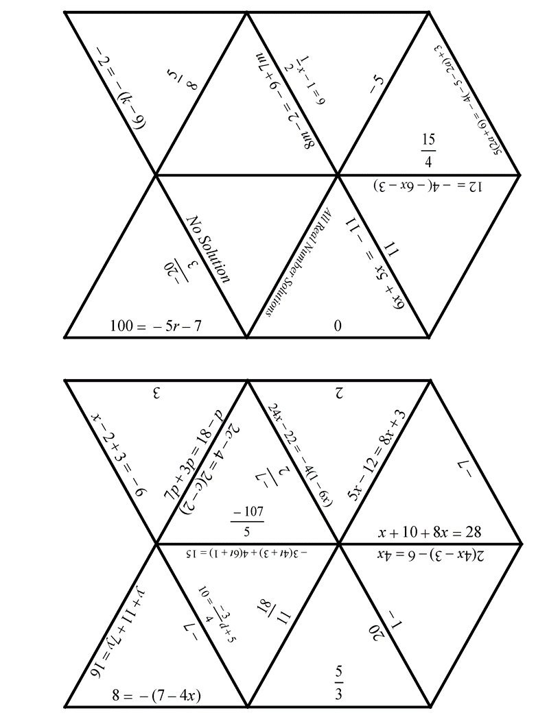 Tarsia puzzle